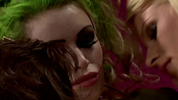 Lesbian threesome with jennifer dark and gemma massey with two beautiful tits use sex toys to enjoy