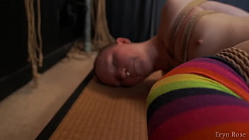 Happy and helpless in rope bondage eryn rose