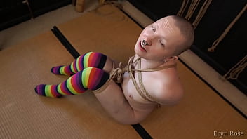 Happy and helpless in rope bondage eryn rose