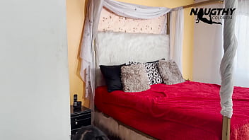 A delicious surprise to my boyfriend by video call