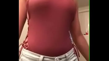 My girlfriend flashing first time