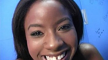 Black girl have surprise gloryhole 21