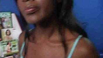 Black girl have surprise gloryhole 21