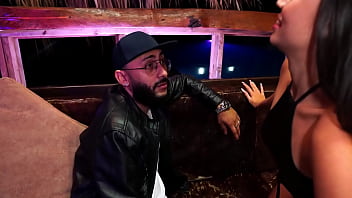 I tempt my boyfriend to slide his big cock into my tight pussy in public while i try not to moan too loudly risky outdoor sex behind my parents back daniela andrea & soldierhuge