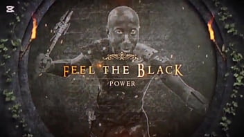 Lobisomem fodi a mulher abóbora na noite de halloween nem o cuzinho dela escapa da pica preta