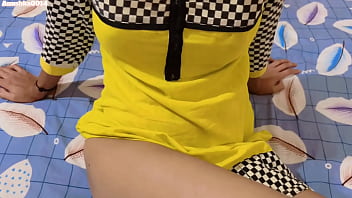 Desi cute indian bhabhi sex romance on bed