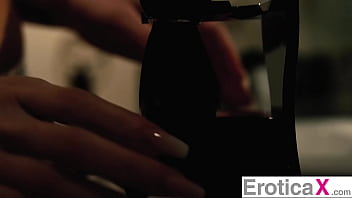 Blonde babe craves massive cock in steamy bathroom lovemaking