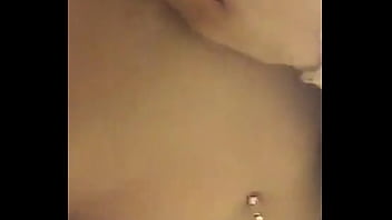 When she is all alone