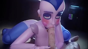 La mejor milf ballora dando una buena mamada