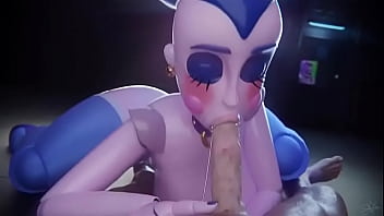 La mejor milf ballora dando una buena mamada