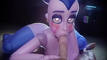 La mejor milf ballora dando una buena mamada