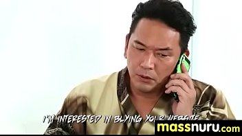 Slippery massage with happy end 20