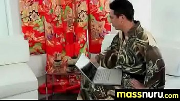 Slippery massage with happy end 20