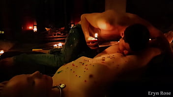 Candlelit wax play with marcus quillan
