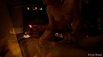 Candlelit wax play with marcus quillan