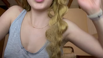 Video of a cute princess touching herself very deliciously in her father's cabin