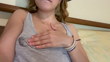 Video of a cute princess touching herself very deliciously in her father's cabin