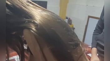 Young college girl cheats after party and her annoying boyfriend desperately tries to call