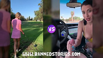 Stories golf naughty gabbie versus alex