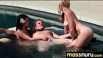 Sweetie gives a hot slippery nuru massage 30