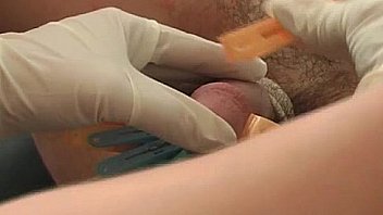 Sexy blonde mistress gets this man bound