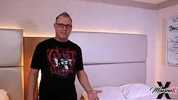 Face fucking tommy utah cums in maxine x's wide open mouth