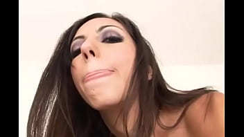 Lela star sexy latina with perfect petite skinny spinner body fucked by big cock and gets facial