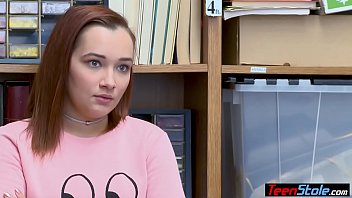 Young redhead suspect banged by a mall cop