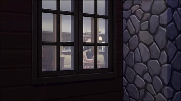 Girlfriend gives blowjob to her 2 boyfriends at camp