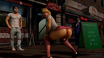 Shemale 3d video public sex