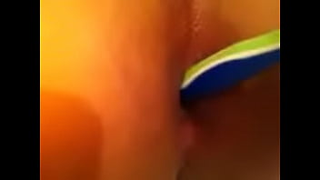 My just got out the shower