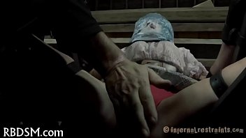 Stuffing hotty with hard toy