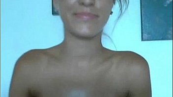 Gorgeous sexy teen oily body movement