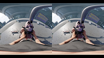 Vreal 18k make harley quinn cum before the cops laughing