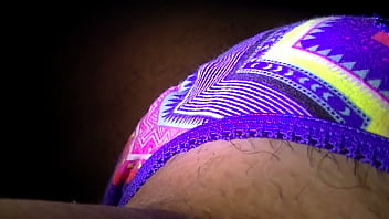 Espiando la vagina de mi mujer en colaless 2