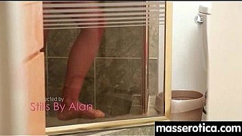 Gorgeous masseuse explores the body of a sexy lesbian beauty 6