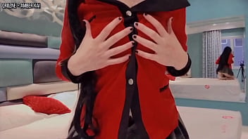 Qrozne & amber kai yumeko jabami cosplay