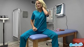 Camsoda milf nurse420 plays with herself while on her break