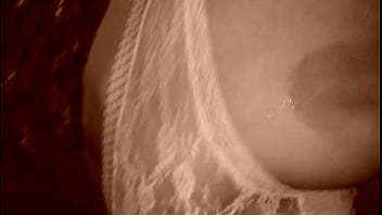 Girlfriend plays with her pussy