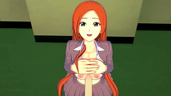 Orihime takes a massive load after class