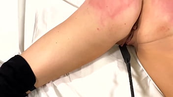 Spanking hard my ass pov from whipping and next from my face