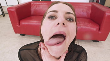 Nensi fox 6on1 balls deep dp rough sex gapes cum in mouth swallow gl823