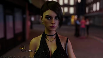 Being a dik #69 beautiful brunette with messy bun eats a banana in the library