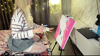 No white paint no problem paint your picture with my