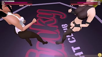 Dixie clemets vs naomi wayne kinky fight club lesbian sexfight strap on competitive sex
