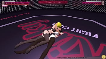 Dixie clemets vs naomi wayne kinky fight club lesbian sexfight strap on competitive sex