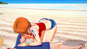 One piece hentai nami bj titfuck
