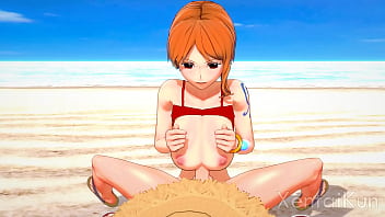One piece hentai nami bj titfuck