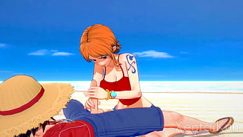One piece hentai nami bj titfuck