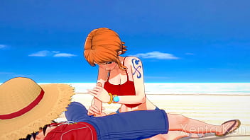 One piece hentai nami bj titfuck